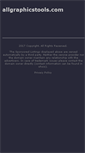 Mobile Screenshot of allgraphicstools.com